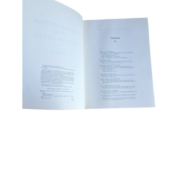 American Art Songs Of The Turn Of The Century Sheet Music Song Book Paul Sperry - Picture 7 of 10